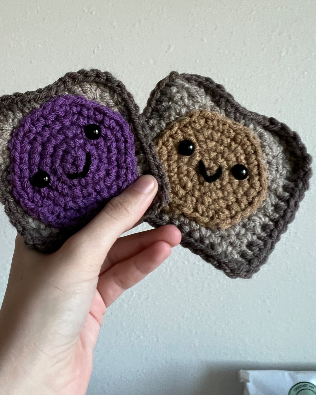 Peanut Butter and Jelly Crochet Pattern
