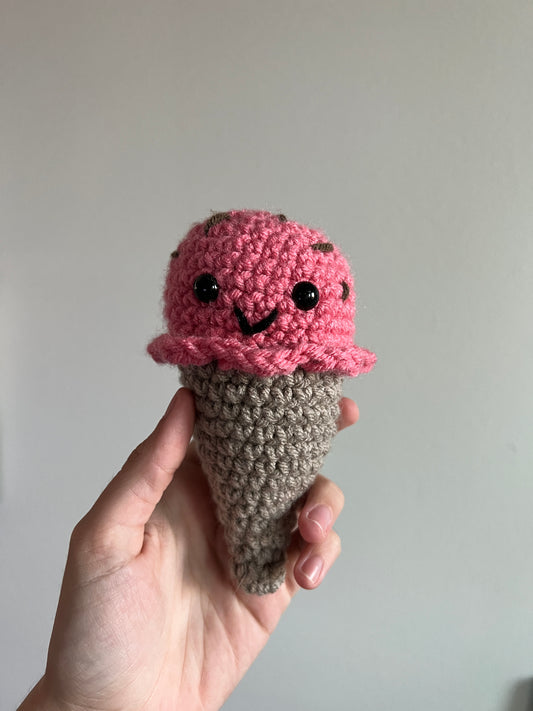 Ice Cream Cone Crochet Pattern