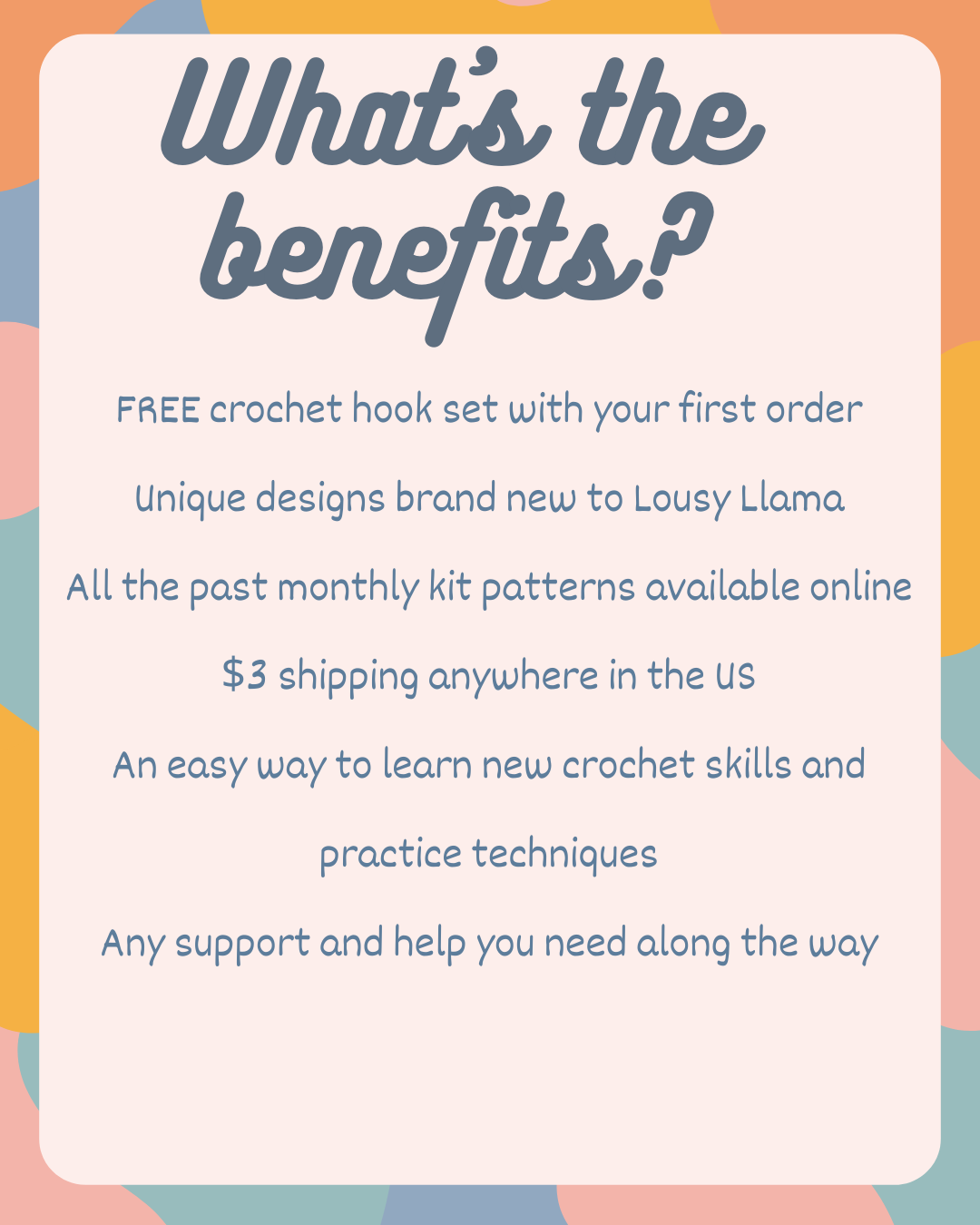 The Llama Club Monthly Subscription