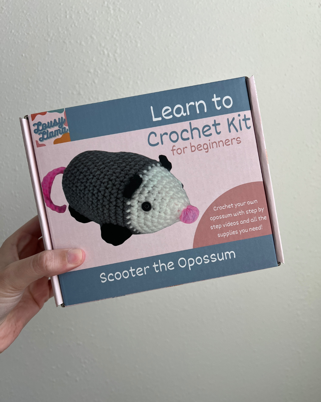 Opossum / Possum Crochet Kit