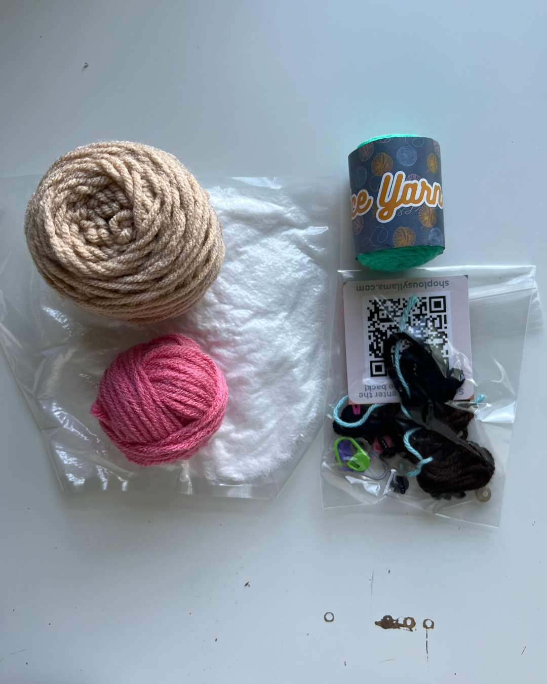 Ice Cream Cone Crochet Kit