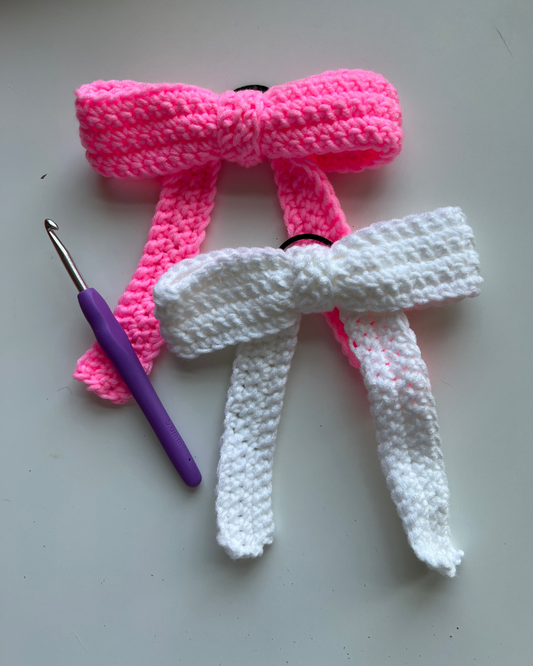 Hair Bow Learn to Crochet Kit