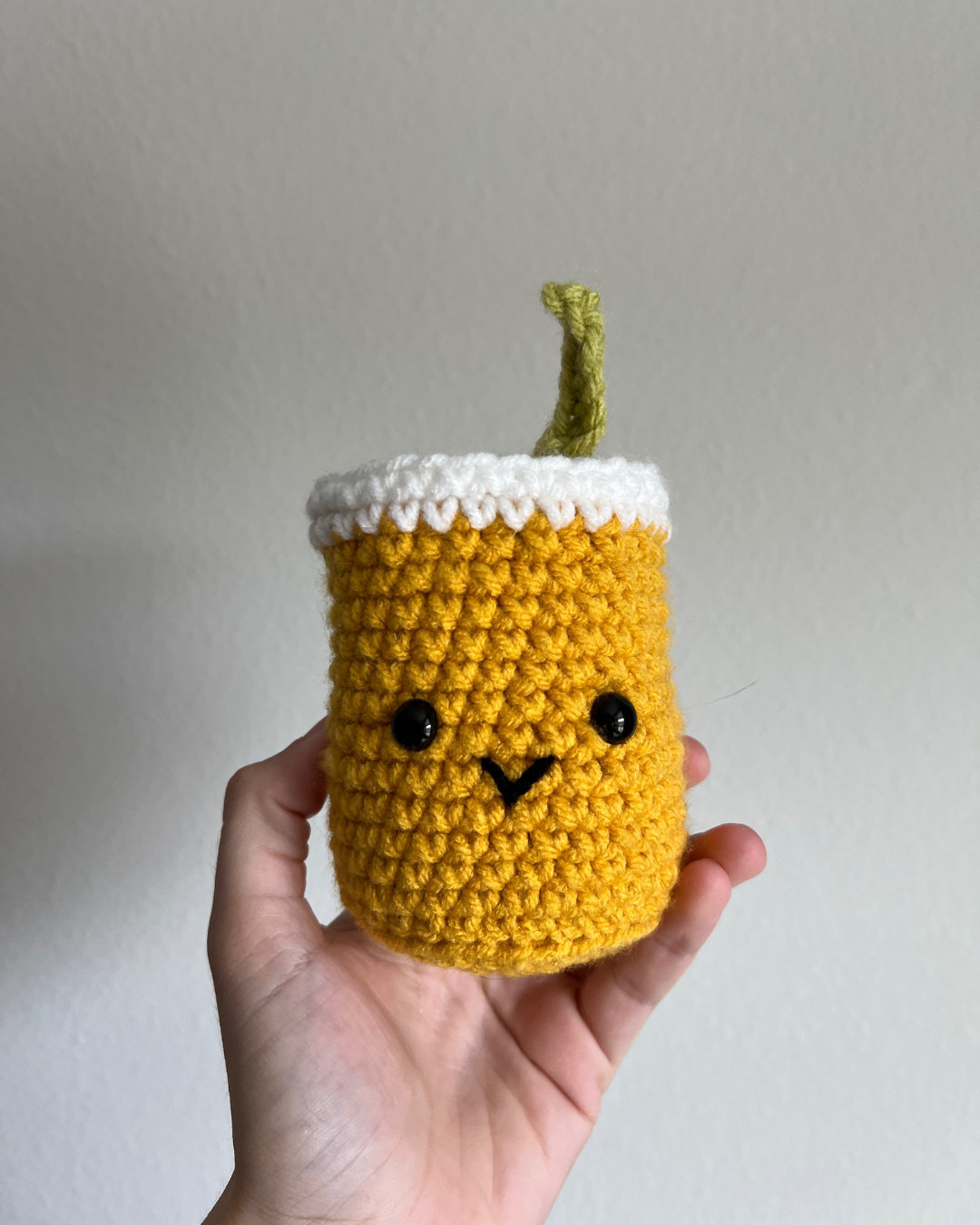 Lemonade Glass Crochet Pattern