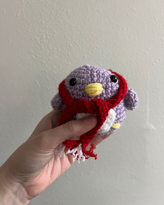 Penguin with Scarf Crochet Pattern