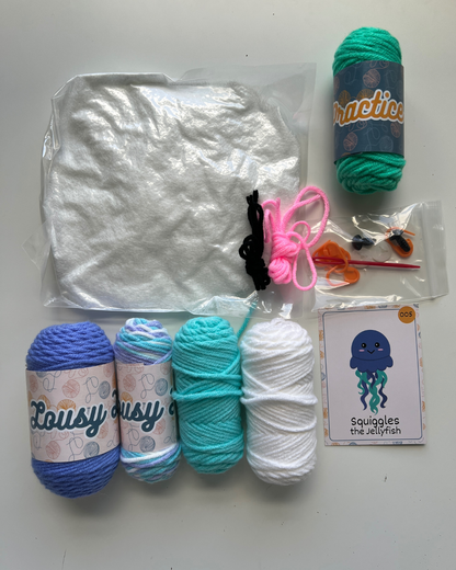 Jellyfish Crochet Kit