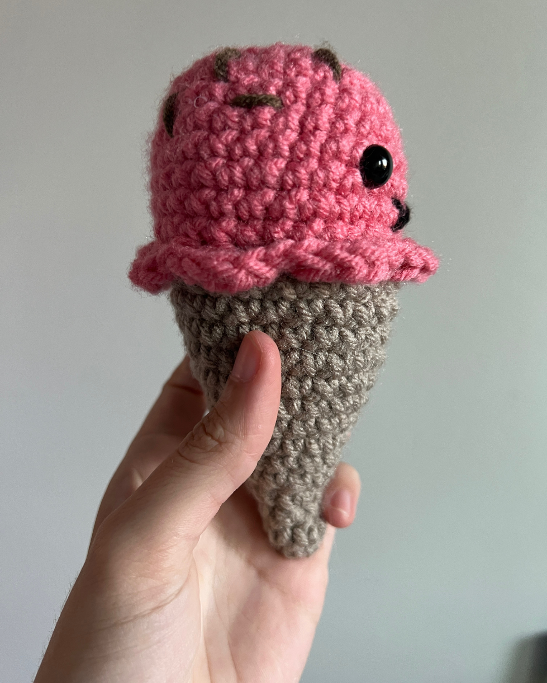 Ice Cream Cone Crochet Kit