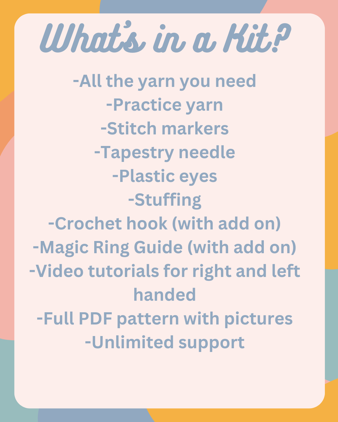 Ghost Duo Crochet Kit for Beginners