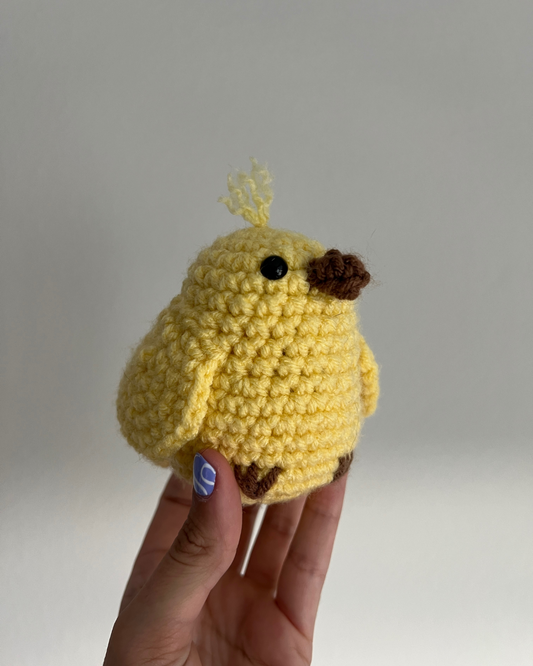 Yellow Bird Crochet Kit